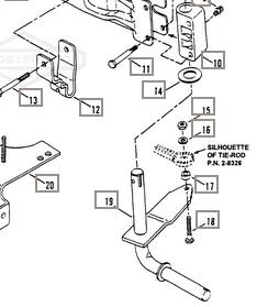 7041250 SPINDLE LEFT SIDE REFERENCE 19 SHOWN SNAPPER