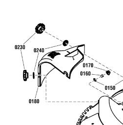 7101022 7101022YP 1022 SNAPPER KNOB REFERENCE 0230 SHOWN