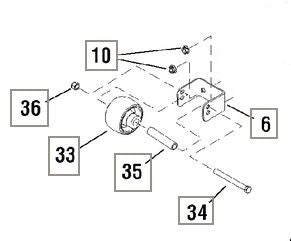 7019190 WHEEL SNAPPER REFERENCE 33 SHOWN