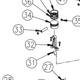 AB9013011  BEARING, HALF #31  NORTHSTAR